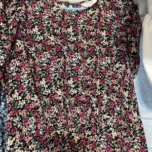 Miss selfridge floral blouse